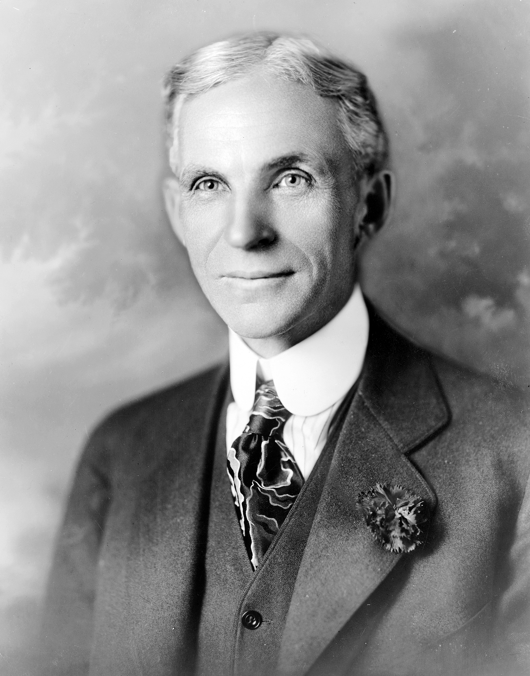 Henry Ford, jeden ze zakladatelů automobilového průmyslu, jak ho známe dnes.