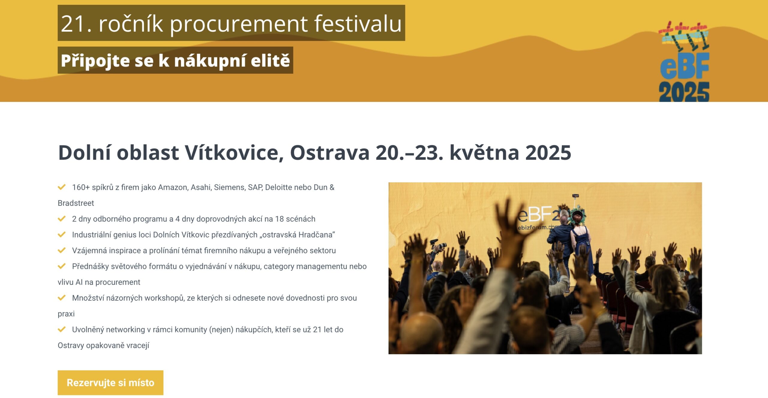 V roce 2023 vyšplhal počet účastníků eBF na 666. O rok později překročil tisícovku. Oba roky jsme měli na starost online propagaci.