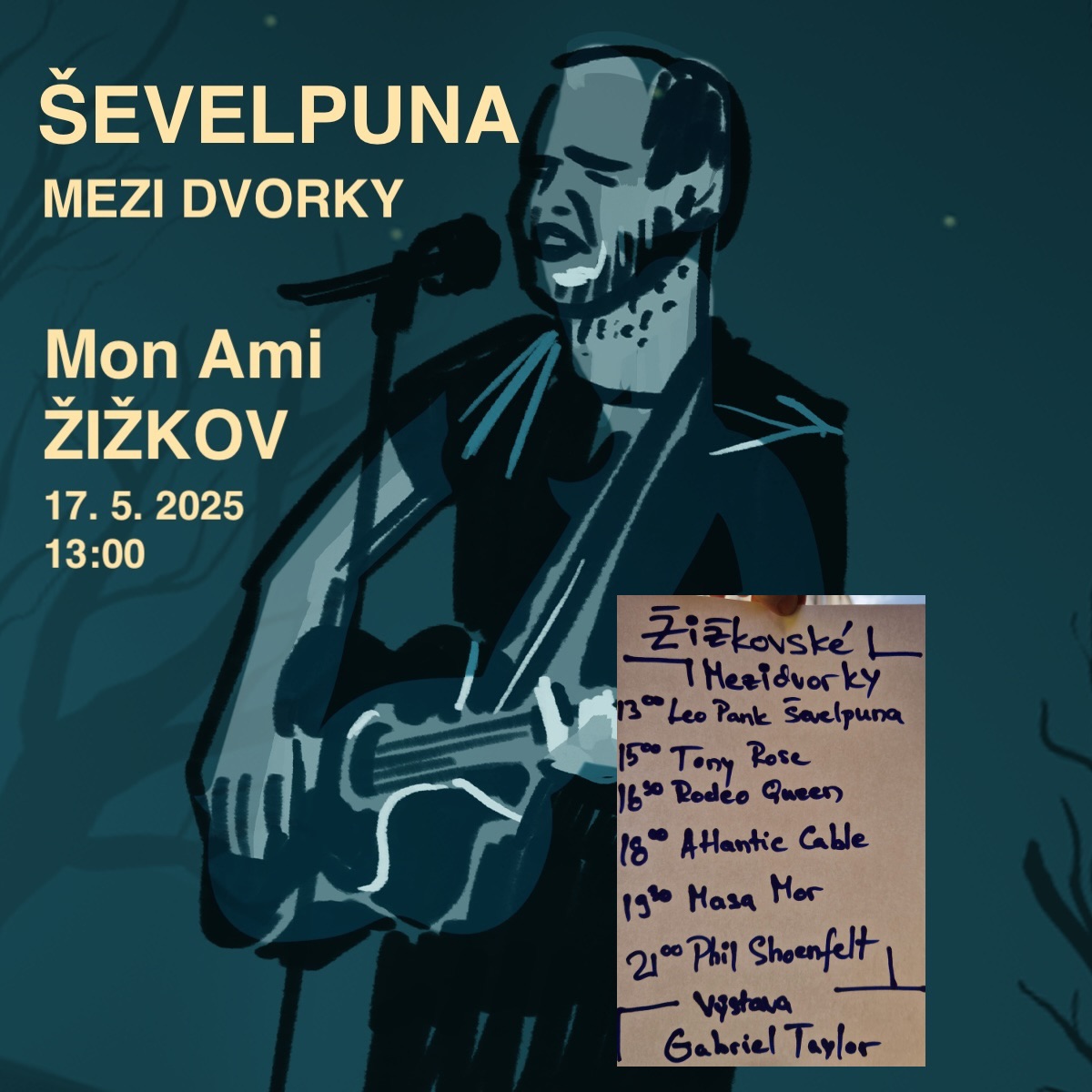 Takhle vypadal vizuál k FB události.